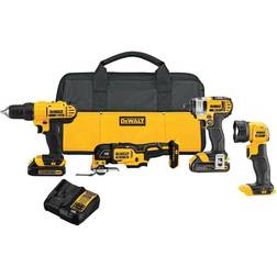 Dewalt 20V MAX 4pc Cordless Combo Kit