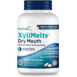 OraCoat XyliMelts for Dry Mouth Relief Slightly Sweet