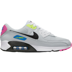 Nike Air Max 90 M - Pure Platinum/Pink Blast/Volt/Black