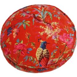 Riva Home Paoletti Paradise Round Cushion Cover Orange