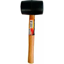 Blackspur Mallet Hammer 16oz With Wooden Shaft Tools Rubber Hammer