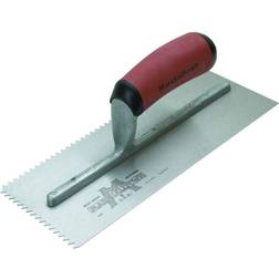 Marshalltown M701SD 3/16in Notched Trowel DuraSoft Handle Trowel