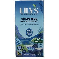 Lily's Dark Chocolate with Stevia Crispy Rice 3