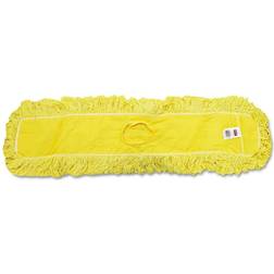 Rubbermaid Commercial Products 36 in. Trapper Looped End Dust Mop Pad, Yellow