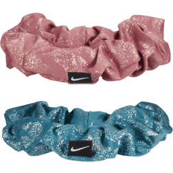 Nike Women's Scrunchies 2-Pack in Multicolor, N1002455-608 Multicolor