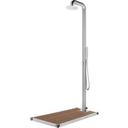 vidaXL Garden Shower with brown