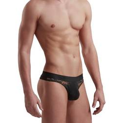 Doreanse Men Sexy Lace Thong Black X-Large