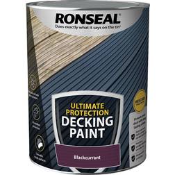 Ronseal Ultimate Protection Decking Paint 5L Grey, Black