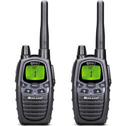 Midland G7 PRO tvåvägsradio 8 kanaler 446.00625 446.09375 MHz Svart