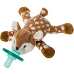 Mary Meyer WubbaNub Soft Toy and Infant Pacifier, Amber Fawn