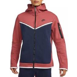 Nike Men's Sportswear Tech Fleece Full-Zip Hoodie - Cedar/Obsidian/Black