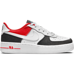 Nike Air Force 1 LV8 GS - White/Midnight Navy/Chile Red/White