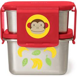 Skip Hop Zoo Stainless Steel Lunch Kit Marshell Monkey