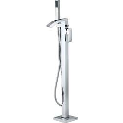 Wave Chrome Freestanding Bath Shower