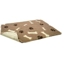 Vetbed Dog & Cat Bedding Non-Slip Mink with Bones & Paws