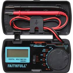 Faithfull Tools FAIDETPOCKET Pocket Portable Multimeter