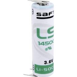 Saft 1 Pack LS145003PFRP AA Size 2600mAh Lithium Battery Cell 3.6V