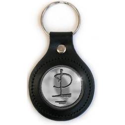ROCK OFF Pink Floyd Leather Keychain Icon