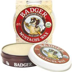 Badger Navigator Class Man Care Mustache Wax 0.75 oz