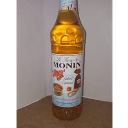 Monin Salted Caramel 1L Reduced Sugar Syrup