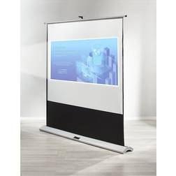 Magnetoplan Projection screen, mobile, 4:3 format, overall dimensions WxH 2000 x 1500 mm