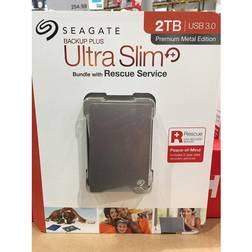 Seagate HDD Ext 2TB BackupPlus Slim Rescue USB3