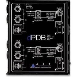 YorkVille Art Pro Audio DPDB Dual Passive DI Box