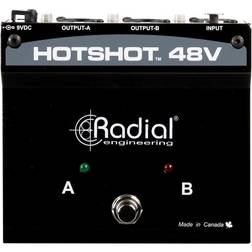 Radial Engineering Hotshot 48V Condenser Microphone Switcher