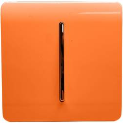 Trendi Artistic Modern Glossy Home Automation Switch Orange