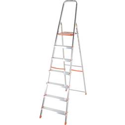 7 Tread Light Duty Platform Step Ladder