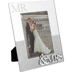 Juliana Wedding Day MR & MRS Mirror 5"x7" Wall Mirror