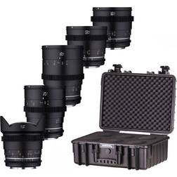 Samyang VDSLR MK2 5 Lens Kit for Canon EF