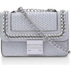 Carvela Mini Bailey Crossbody Bag - Silver