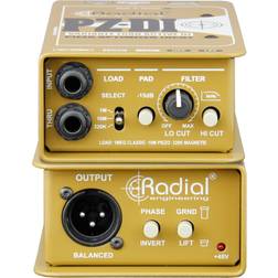 Radial PZ-DI Orchestral DI Active DI-Box for Piezo Pickups