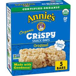 Annies Homegrown Organic Crispy Snack Bars Original