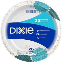 Dixie Georgia Pacific 6268395 10.25 in. Paper Dinner Plate 26 Count