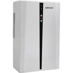 Ivation 1.56 Pint Powerful Mid-Size Thermo-Electric Dehumidifier w/Auto Humidistat, Whites