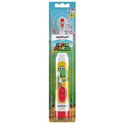 Arm & Hammer Kid's Spinbrush Super Mario Powered Toothbrush, 1 count