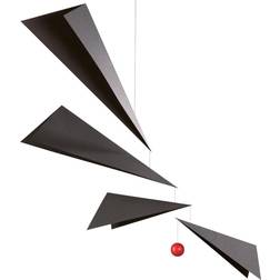 Flensted Mobiles Wings mobile black