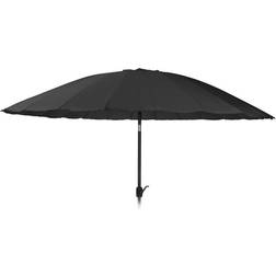 Koopman Charcoal 300cm Diameter Parasole Umbrella Shade Lift