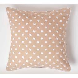 Homescapes Stars Cushion Cover Cushion Cover Beige