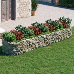 vidaXL Gabion Raised Bed