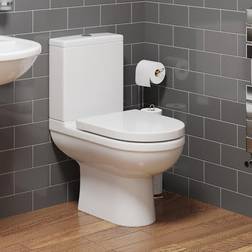 Ceramica Milan Close Coupled Toilet & Soft Close Seat