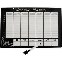 Reusable Wipeable Magnetic Weekly Planner Organiser Calendar