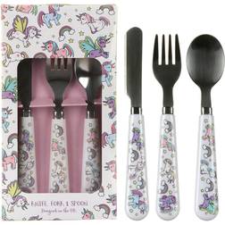 Lesser & Pavey Leonardo's Little Stars Unicorns Cutlery Set