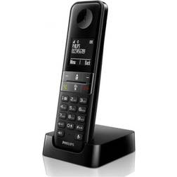 Philips Fastnettelefon D4701B/34 Sort