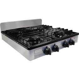 Koblenz 4-Burner Propane Stove, Silver