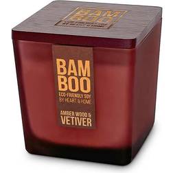 Bamboo Wood & Vetiver Scented Candle