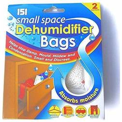 151 2pk Small Space Dehumidifier Bags