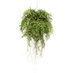 Emerald Artificial Fern with Roots 55cm Fake Potted Artificial Plant